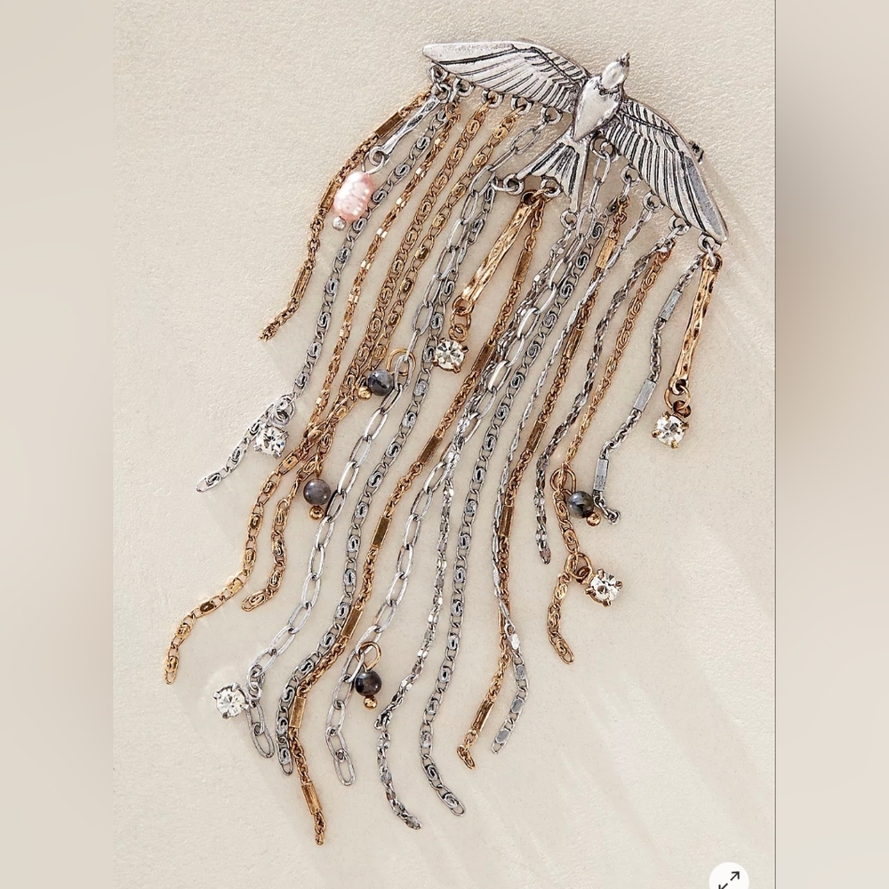 🌟 NWT 🌟 Free People Cresta Dangle Brooch